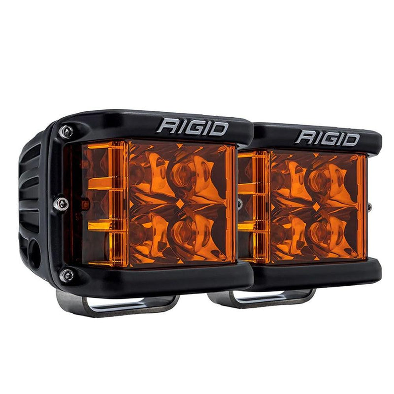 RIGID Industries D-SS Spot w/Amber Pro Lens - Pair [262214] - Wholesaler Elite LLC